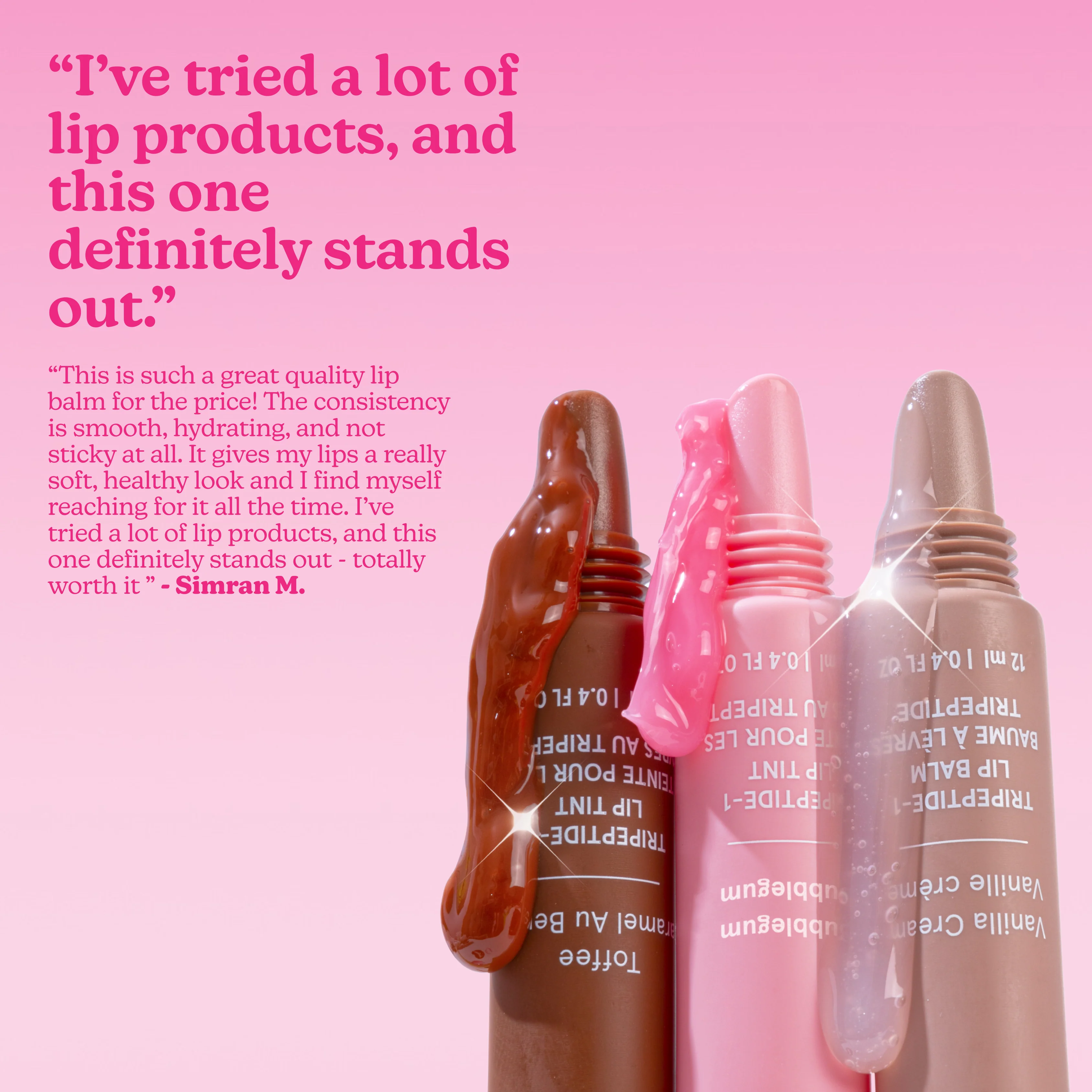 Superbalm Tripeptide-1 Lip Tint in Bubblegum - Image 15