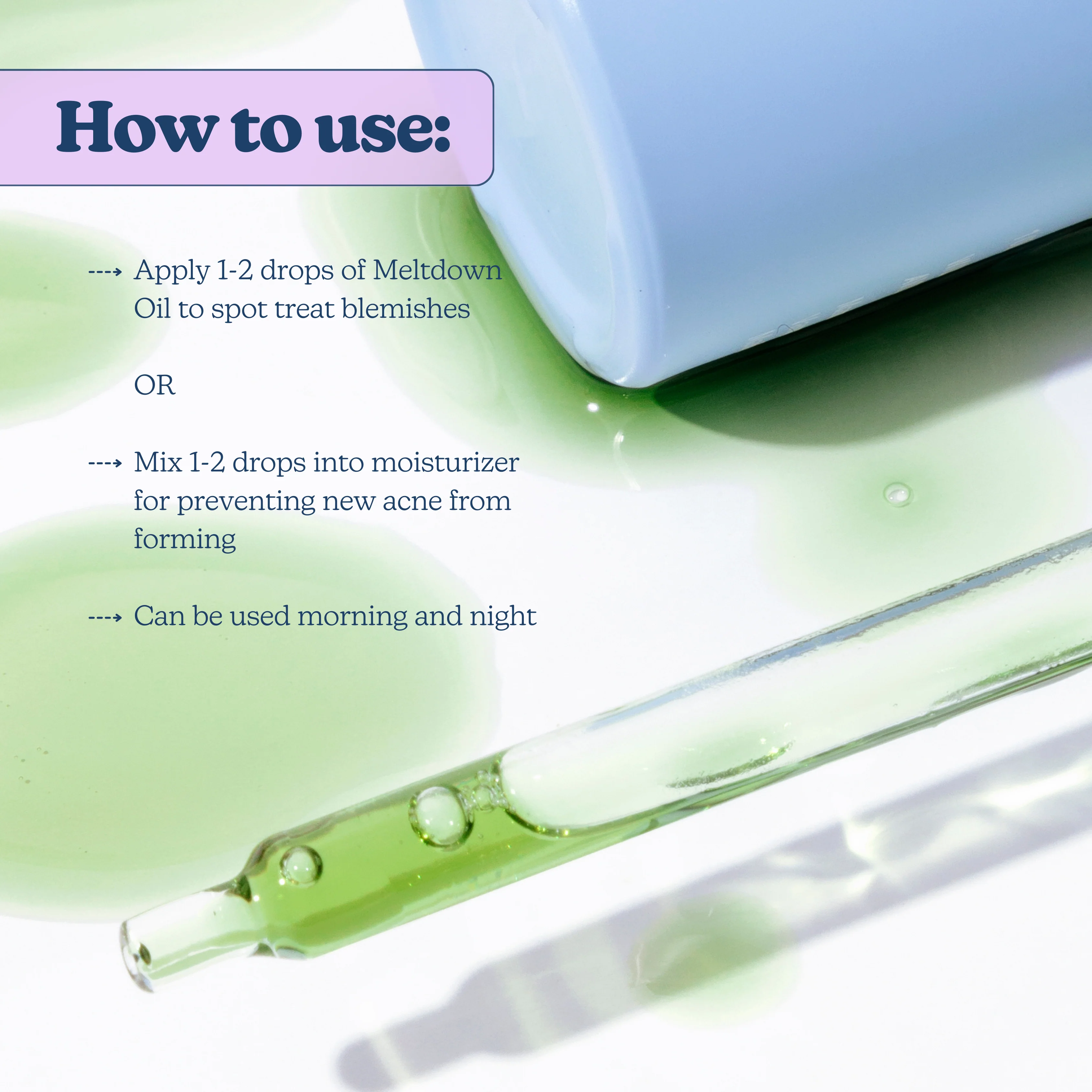 Meltdown Acne Oil Treatment 1/2 oz - Image 4
