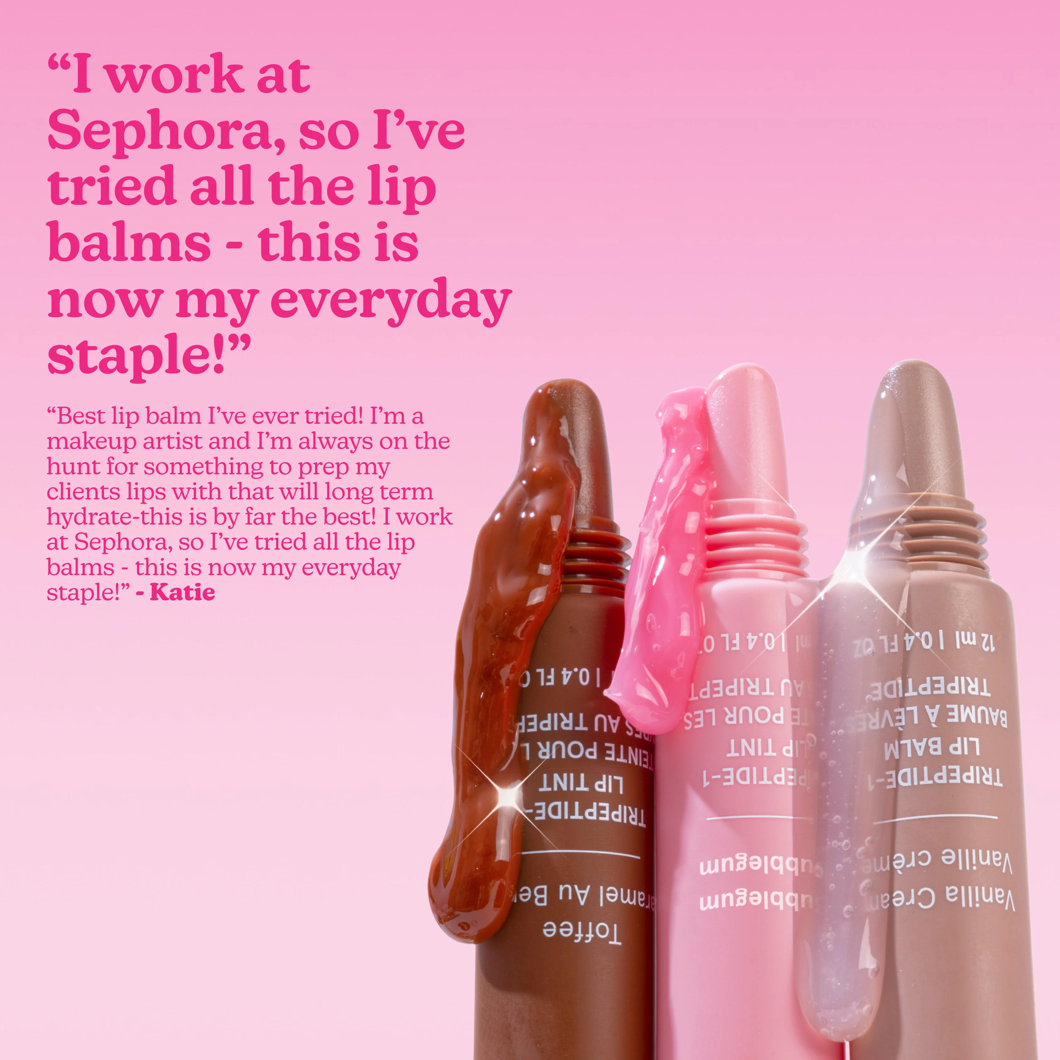 Superbalm Tripeptide-1 Lip Tint in Bubblegum - Image 13